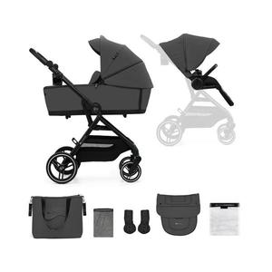Cărucior de copii combinat 2 în 1 KINDERKRAFT SELECT YOXI Moonlight grey imagine