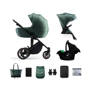 Cărucior de copii combinat 3 în 1 KINDERKRAFT SELECT PRIME 2 Dark green imagine