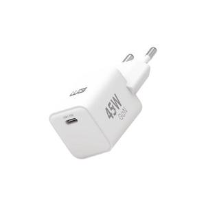 Adaptor de încărcare rapidă Winner Group 1xUSB-C Power Delivery 45W alb imagine
