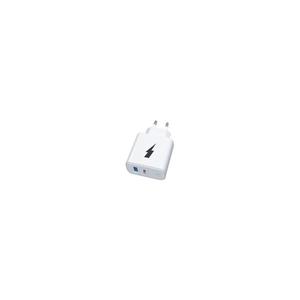 Adaptor de încărcare rapidă Winner Group 1xUSB-C + 1xUSB-A Power Delivery 38W alb imagine