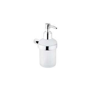Dozator de perete pentru săpun NIMCO BR 11031C-26 BORMO 180 mm sticlă mată/crom lucios imagine