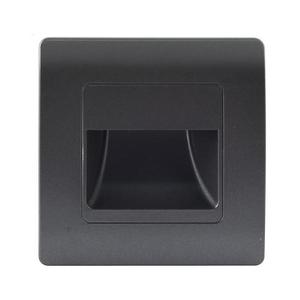 Corp de iluminat LED pentru scări STEP LIGHT LED/1W/230V 4000K negru Emithor 70438 imagine