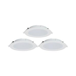 SET 3x corp de iluminat LED dimabil încastrat MESH 15W/230V 2700K-6500K d. 17cm imagine