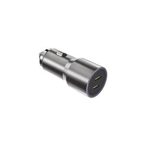 Încărcător auto Winner Group 2xUSB-C Power Delivery 60W silver imagine