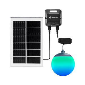 Lustră LED RGB solară MESH 20W/3, 7V 4000 mAh 2700K-6500K IP65 d. 15 cm imagine