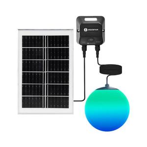Lustră LED RGB solară MESH 20W/3, 7V 4000 mAh 2700K-6500K IP65 d. 20 cm imagine