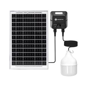 Lustră LED solară cu senzor LED/70W/12V 6000 mAh 6500K d. 12 cm imagine