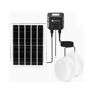 Corp de iluminat LED solar 2xLED/70W/12V 12000 mAh 6500K d. 20, 5 cm imagine