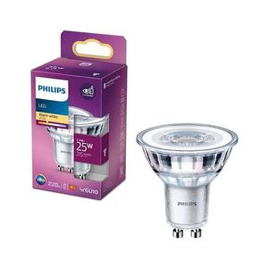 Bec LED Philips PAR16 GU10/2, 7W/230V 2700K imagine
