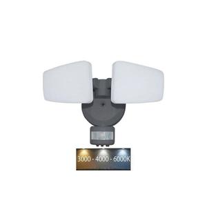 Proiector LED de exterior cu senzor LED/24W/230V 3000/4000/6000K IP54 antracit imagine