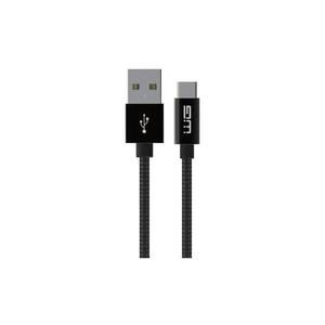 Cablu USB Winner Group USB-C/USB-A 30W 3 m negru imagine