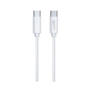 Cablu USB Winner Group USB-C/USB-A 60W 1 m alb imagine