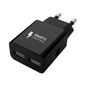 Adaptor de încărcare Winner Group 2xUSB-A 12W negru imagine