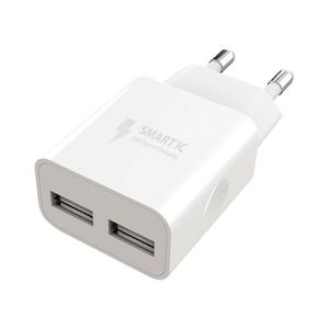 Adaptor de încărcare Winner Group 2xUSB-A 12W alb imagine