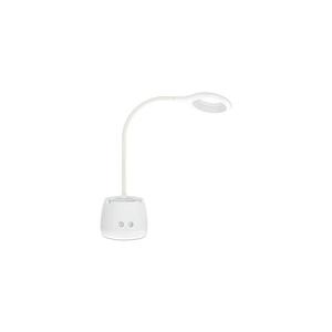 Lampă LED flexibilă reîncărcabilă dimabilă de masă LUSIA LED/5W/5V 3000/4000K 1200 mAh alb imagine