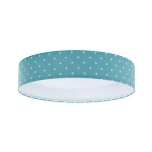 Plafonieră LED GALAXY KIDS LED/24W/230V stele turcoaz/alb imagine