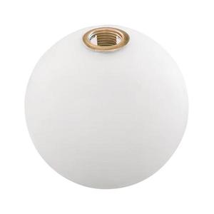 Abajur de rezervă din sticlă pentru lustră, aplică și lampă Brilagi MISTEL, MILLA d. 10 cm alb imagine