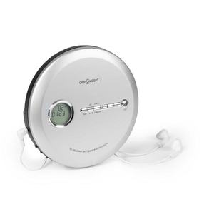 OneConcept CDC 100MP3, discman, cd player portabil, antișoc, esp, microusb, argintiu imagine