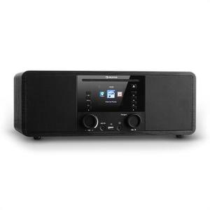 Auna IR-160, radio prin internet, WLAN, USB, AUX, UPNP, WiFi, teleomandă, negru imagine