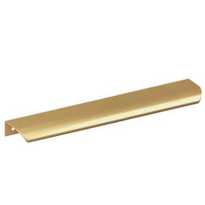 Maner pentru mobila Lentis, finisaj auriu periat, L: 340 mm imagine