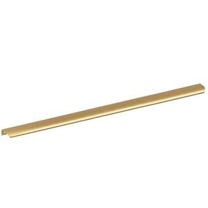 Maner lung pentru mobila Lentis, finisaj auriu periat, L: 1200 mm imagine