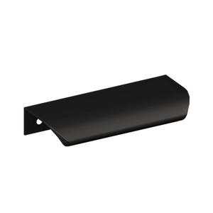 Maner pentru mobila Lentis, finisaj negru mat, L: 116 mm imagine