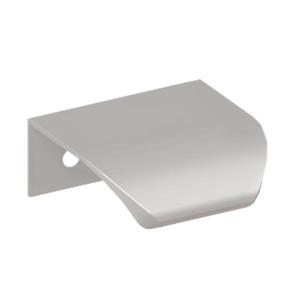 Maner pentru mobila Lentis, finisaj aluminiu, L: 52 mm imagine
