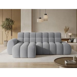 Coltar extensibil dreapta 3 locuri ELTAP, Ceedro, 283x165x98 cm, lemn/poliester, gri deschis imagine