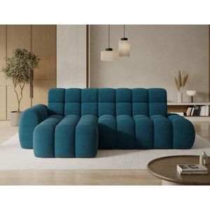 Coltar extensibil dreapta 3 locuri ELTAP, Ceedro, 283x165x98 cm, lemn/poliester, albastru inchis imagine