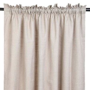 Draperie Lapo, Homla, 140x250 cm, poliester, bej imagine