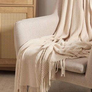 Patura Chenille, Homla, 130x170 cm, poliester, ecru imagine