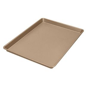 Tava de copt, Gold, Brandani, 45x32.5 cm, otel carbon non-stick imagine