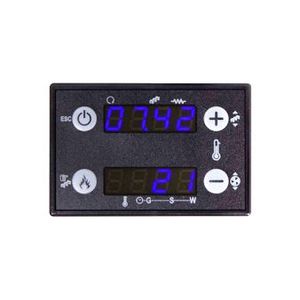 Display centrale si termoseminee pe peleti Fornello Fiama Confort 12-30 kW imagine