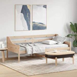 vidaXL Pat de zi fără saltea, 80x200 cm, lemn masiv pin imagine