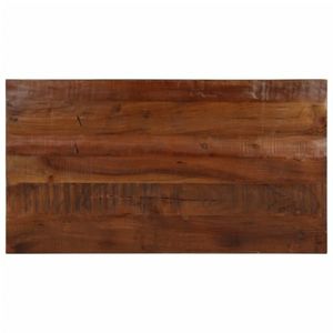 vidaXL Blat de masă, 120x70x2, 5cm, dreptunghiular, lemn masiv reciclat imagine