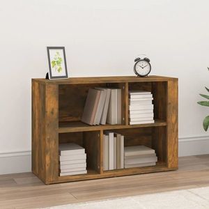 vidaXL Servantă, stejar fumuriu, 80x30x54 cm, lemn prelucrat imagine