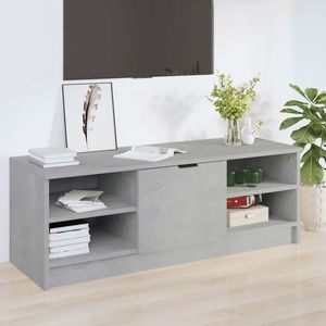 vidaXL Comodă TV, gri beton, 102x35, 5x36, 5 cm, lemn compozit imagine