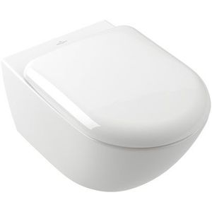 Vas wc suspendat Villeroy & Boch Antao Rimless TwistFlush Ceramic Plus 37x56cm White Alpin imagine