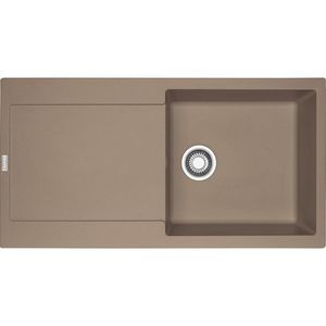 Chiuveta bucatarie Franke Maris MRG 611-L reversibila 970x500mm tehnologie Sanitized fragranite Oyster imagine