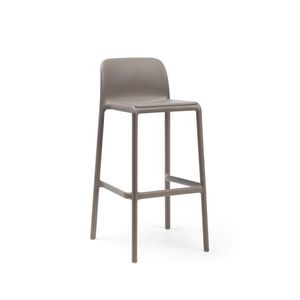Scaun inalt exterior Nardi Faro Stool h76cm tortora imagine