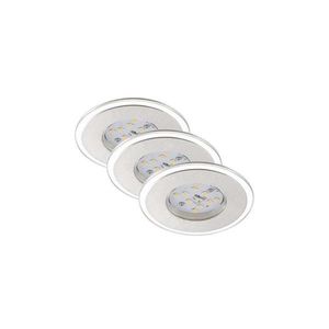 SET 3x corp de iluminat LED dimabil pentru baie Briloner 7197-039 LED/4, 5W/230V IP44 imagine