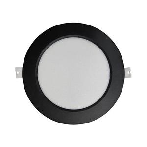 Corp de iluminat LED încastrat CIRCLE LED/12W/230V 4000K d. 17 cm negru imagine