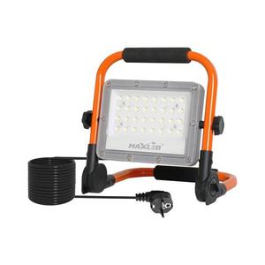 Proiector LED cu suport LED/50W/230V 5000K IP65 portocaliu imagine