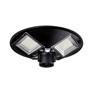 Lampă LED stradală solară cu senzor LED/15W/6V 6500K IP65 negru + telecomandă imagine