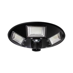 Lampă LED stradală solară cu senzor LED/22W/6V 6500K IP65 negru + telecomandă imagine