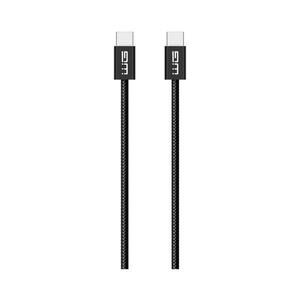 Cablu USB Winner Group USB-C/USB-C 60W 3m negru imagine