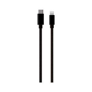 Cablu USB Winner Group Lightning/USB-C 60W 50cm negru imagine
