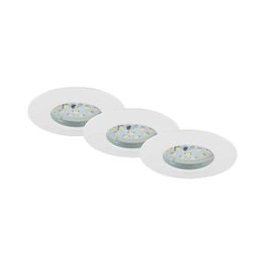 SET 3x corp de iluminat LED încastrat pentru baie Briloner 7231-036 LED/5, 5W/230V IP44 imagine