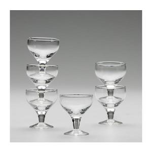 Set 6x pahar transparent pentru lichior imagine