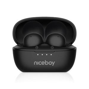 Căști fără fir Niceboy Podsie 4 POP 400 mAh + 2x 40 mAh IPX4 negru imagine
